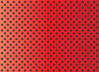 Concept conceptual red abstract metal stainless steel aluminum perforated pattern texture mesh background