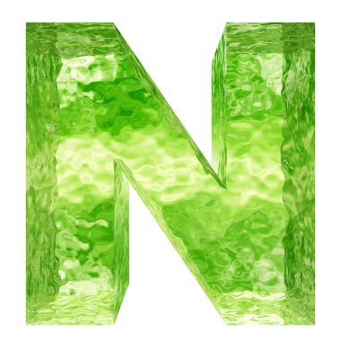 green water or ice font