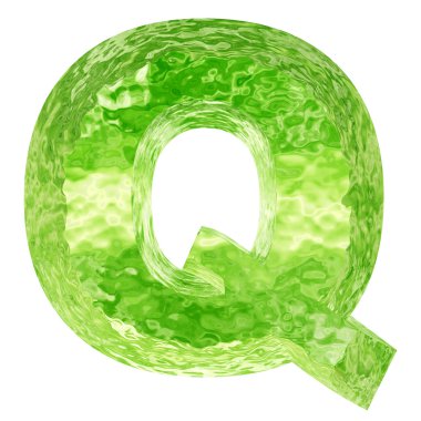 green water or ice font