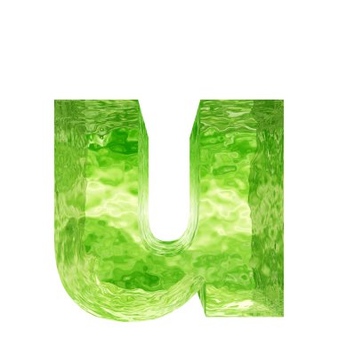 green water or ice font