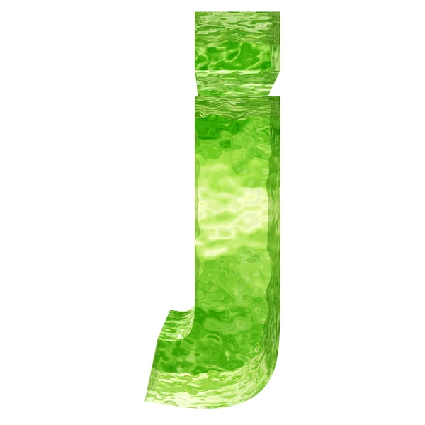 Acqua verde o ghiaccio font — Foto Stock