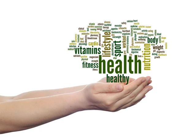 Health word cloud — Stock Photo, Image