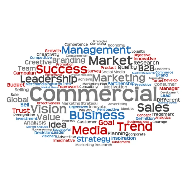 Business success word cloud — Stock Photo, Image