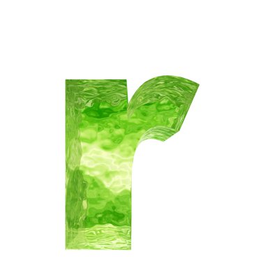 green water or ice font