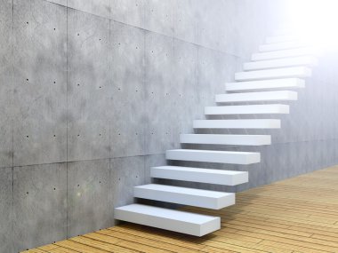 merdiven duvar arka plan yakınındaki