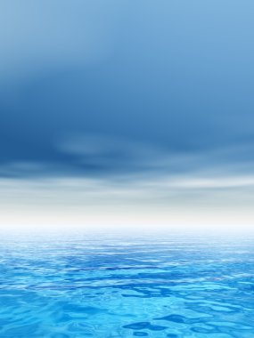 deniz ya da okyanus su dalgaları