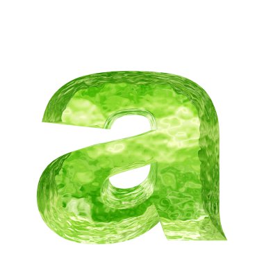 green water or ice font