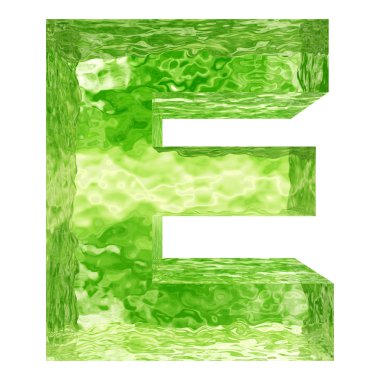 green water or ice font