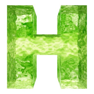 green water or ice font