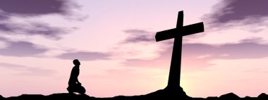 kavramsal siyah çapraz