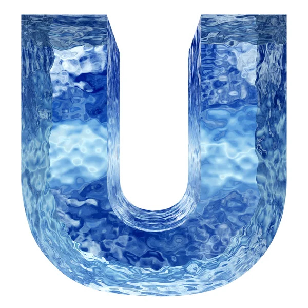 water or ice font set