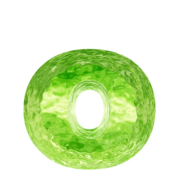 Acqua verde o ghiaccio font — Foto Stock