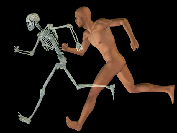 Conceptuele mens voor anatomie ontwerpen — Stockfoto