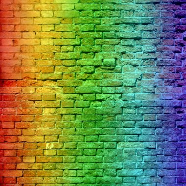 grafiti eski vintage eski tuğla duvar