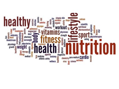 Sağlık kelime bulutu