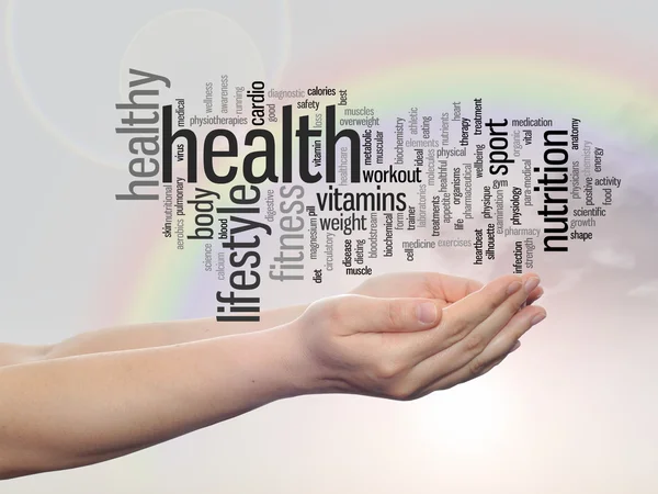 Health word cloud — Stock Photo, Image