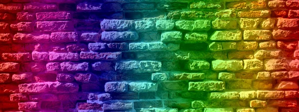 빈티지 지저분한 벽돌 벽 — 스톡 사진
