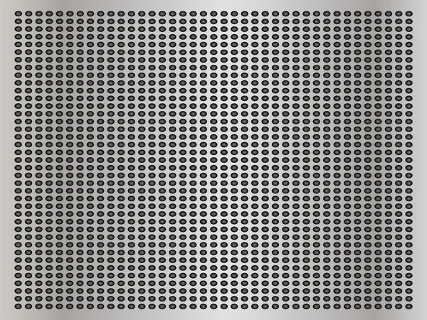 High resolution concept conceptual gray metal stainless steel aluminum perforated pattern texture mesh background — Stock Photo, Image