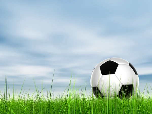 Bola de fútbol conceptual —  Fotos de Stock