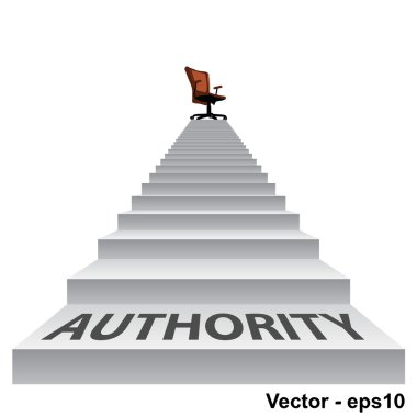 sandalye ile beyaz merdiven