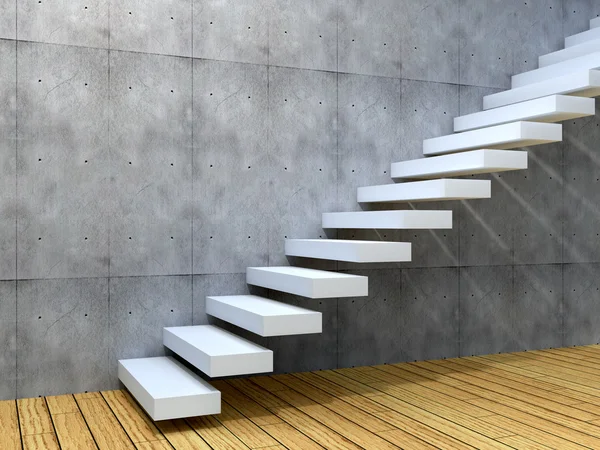 Betontreppe oder Stufen — Stockfoto