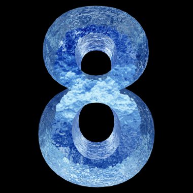 buz yazı tipi bölümü