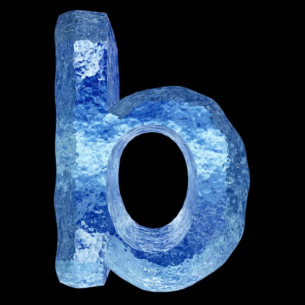 Blauer Eisbrunnen — Stockfoto