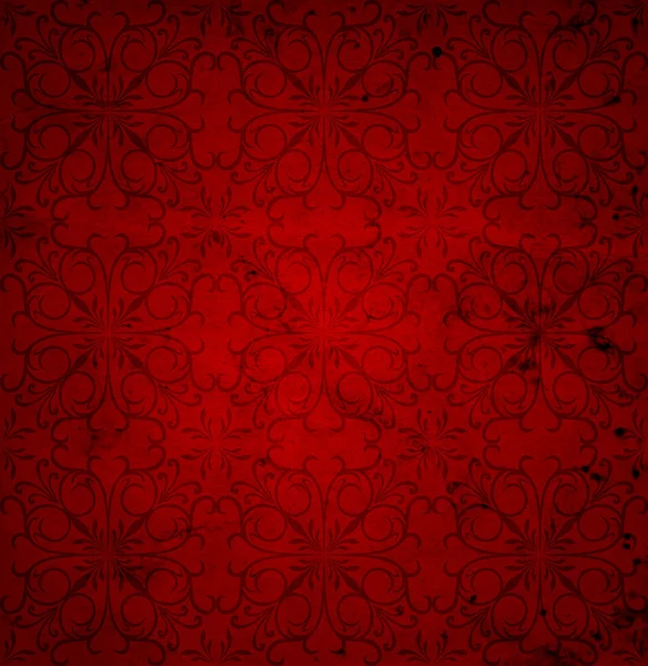 Conceptual vermelho velho papel de fundo, feito de textura grungy ou vintage manchado ou sujo superfície fundo banner — Fotografia de Stock