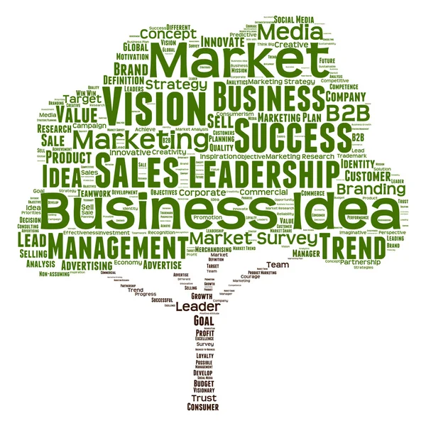 Business word cloud — Stock Photo, Image