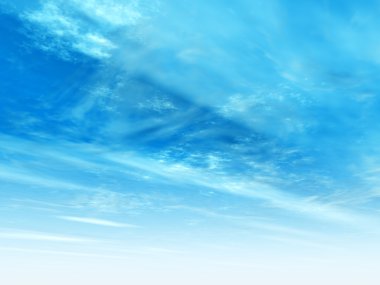 güzel mavi doğal gökyüzü