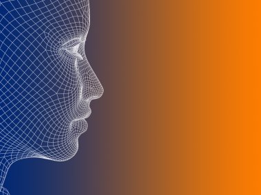 kavramsal tel kafes genç insan