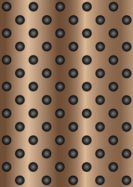 Çelik Alüminyum delikli desen