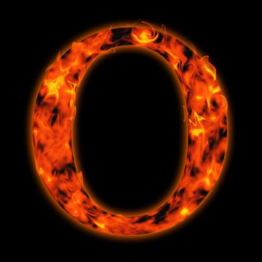 Kavram kavramsal kırmızı sıcak yanan ateş yazı