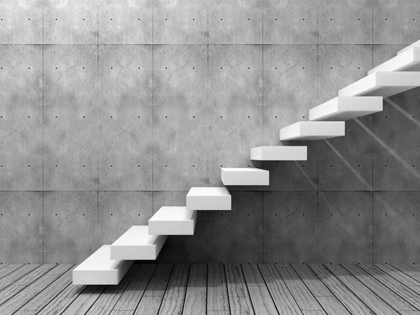 Escalera o escalones cerca de una pared — Foto de Stock