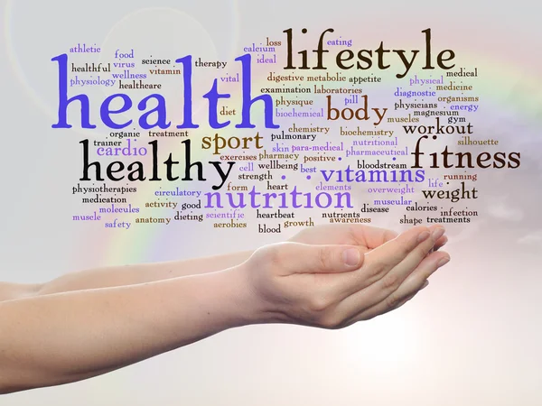 Health word cloud — Stock Photo, Image