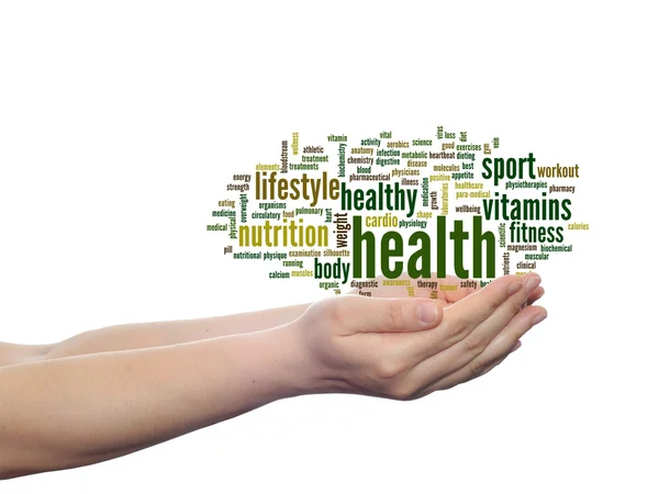 Health word cloud — Stock Photo, Image