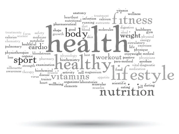 Health  word cloud — Stock Photo, Image