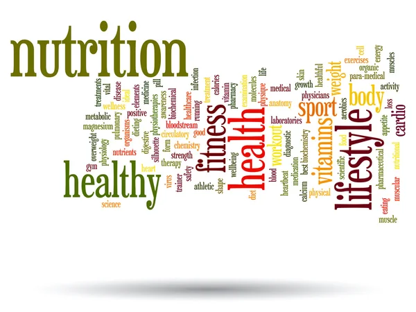 Health  word cloud — Stock Photo, Image