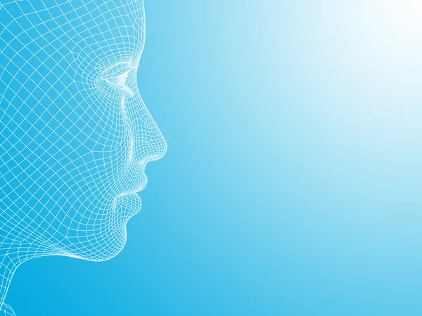 kavramsal tel kafes genç insan