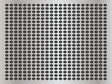 Alüminyum delikli desen