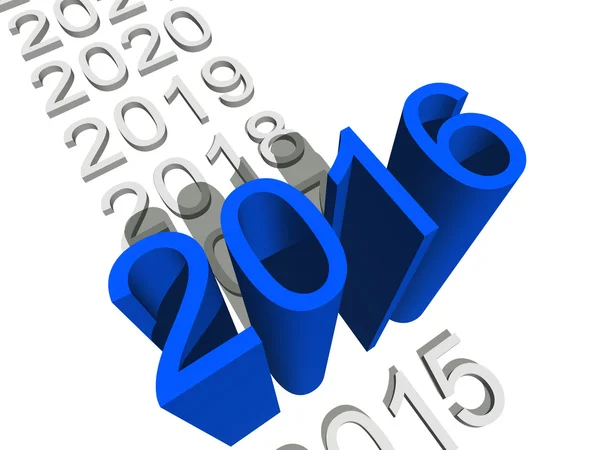 Nieuwjaar tekst — Stockfoto