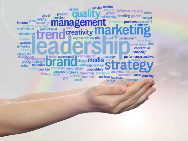 Marketing word cloud — Stock Photo, Image