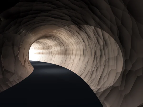 Abstrakt vägtunnel — Stockfoto