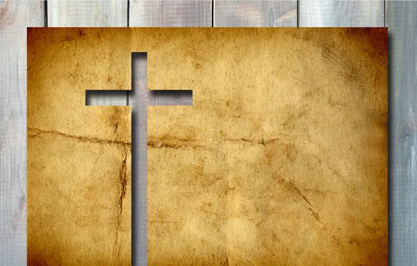 Christian religious cross — Stock Photo, Image