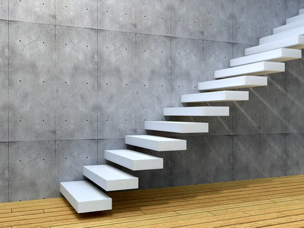 Stone or concrete stair — Stock Photo, Image