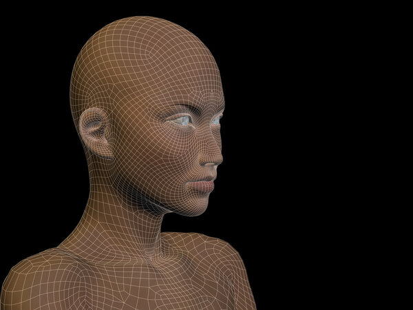 female or woman face