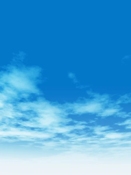 Beautiful blue natural sky — Stock Photo, Image