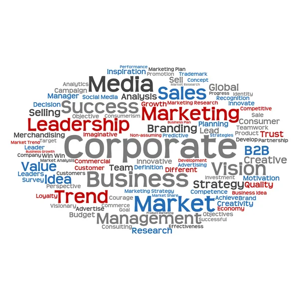 Business  word cloud — Stock Photo, Image