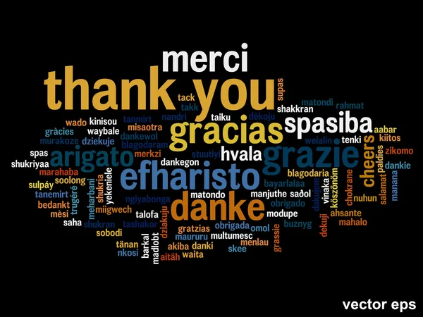 teşekkür ederim kelime bulutu