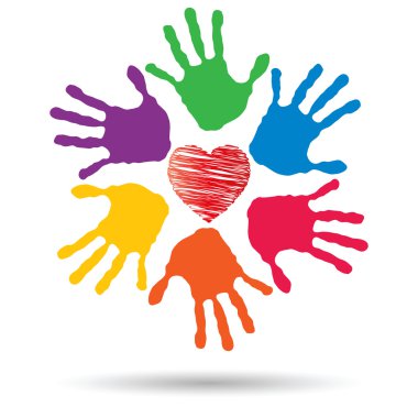 kavramsal kırmızı kalp simgesi